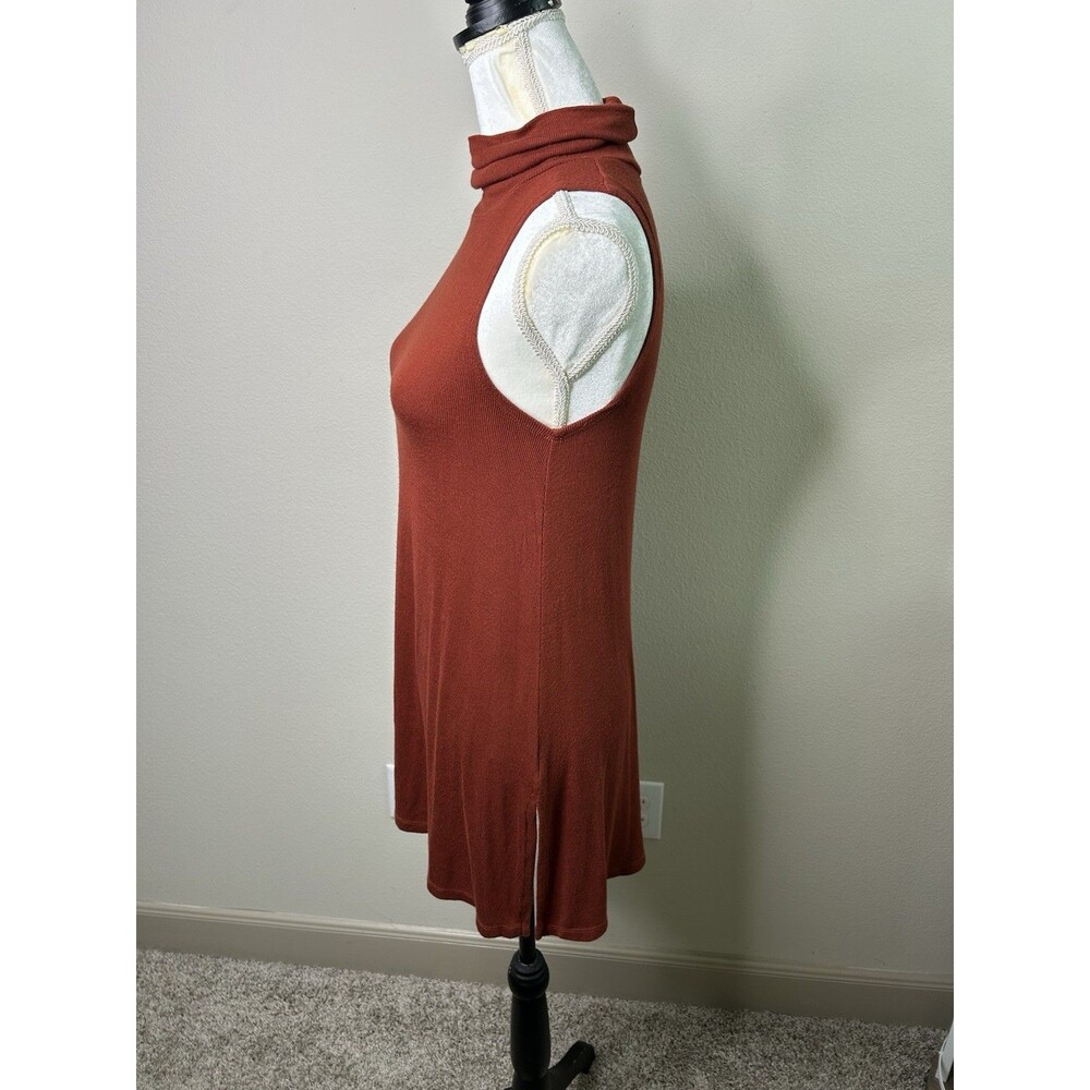 Anthropologie Postmark Womens Size Small Sleeveless Ribbed Knit Turtleneck Dress - Picture 3 of 7